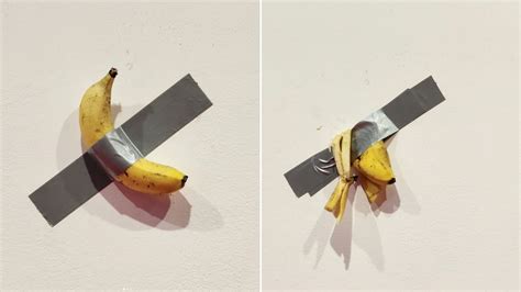 Student eats banana worth over £90,000 taped to art gallery wall | ITV News