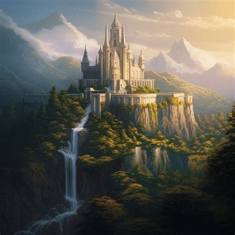 Castle Art Landscape