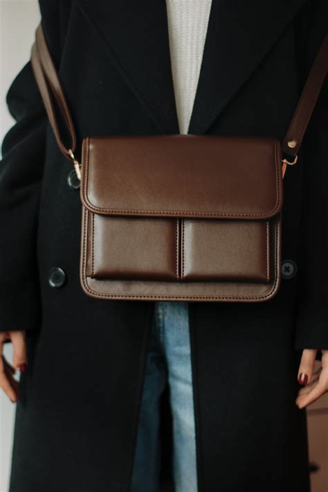 Brown Leather Duffel Bag · Free Stock Photo