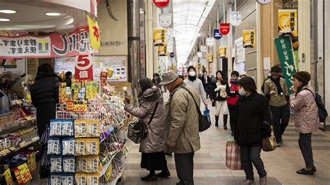 Japan's core inflation rises for 1st time in over a year