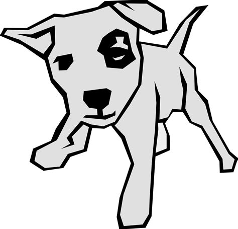 Clipart - Dog (Simple Drawing)