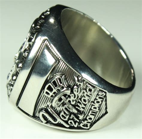 New York Yankees 27 World Series Champions Wins Commemorative Ring ...