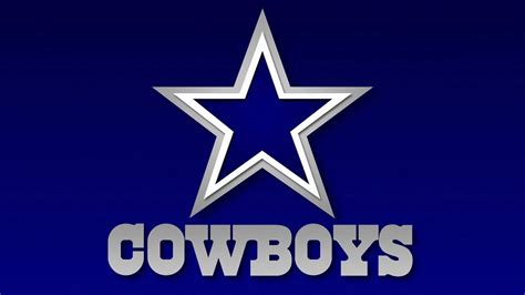 Download Simple Dallas Cowboys NFL Team Logo Wallpaper | Wallpapers.com