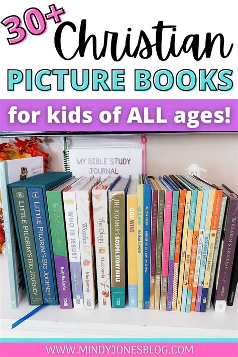 30+ Best Christian Picture Books For Kids | Mindy Jones Blog