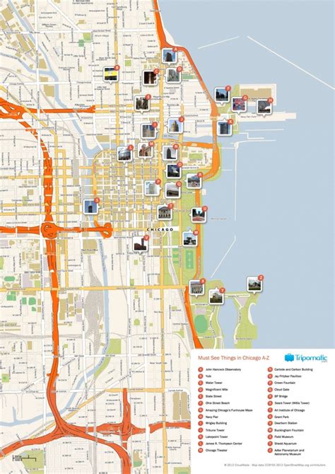 Magnificent Mile Map Printable - Printable Maps