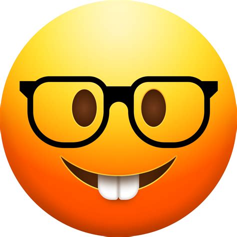 "Nerd Face" Emoji - Download for free – Iconduck