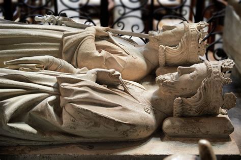 Tomb of Henry 1st and Louis VI le Gros 1080- 1137 Basilica of Saint ...