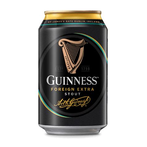 Guinness Foreign Extra Stout (per can) | SundryAgro