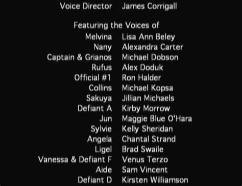 Meltylancer: The Animation (2003 TV Show) Voice Credits - Behind The Voice Actors