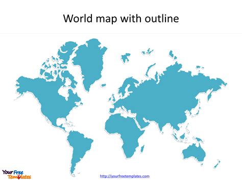 World Globe Map Powerpoint Template - Wayne Baisey