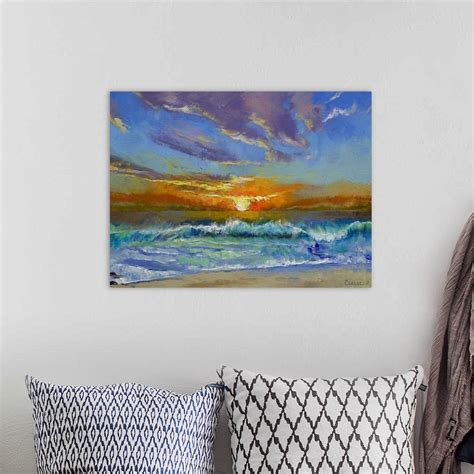 Malibu Beach Sunset Wall Art, Canvas Prints, Framed Prints, Wall Peels ...