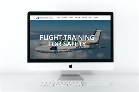 Aircraft Simulator Training - JellyFlea Creative