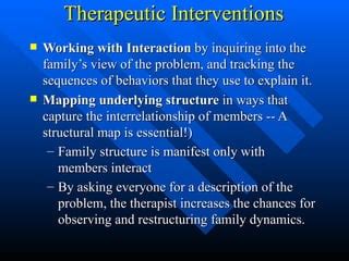 Structural family therapy | PPT