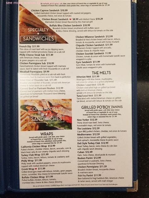 Menu at Double T Diner restaurant, Annapolis