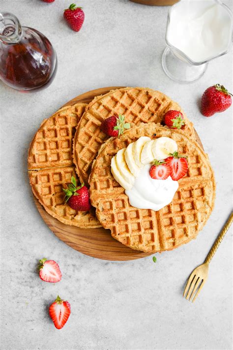 Vegan Protein Waffles - The All Natural Vegan