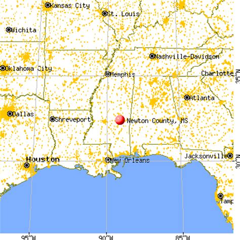 Newton County, Mississippi detailed profile - houses, real estate, cost ...