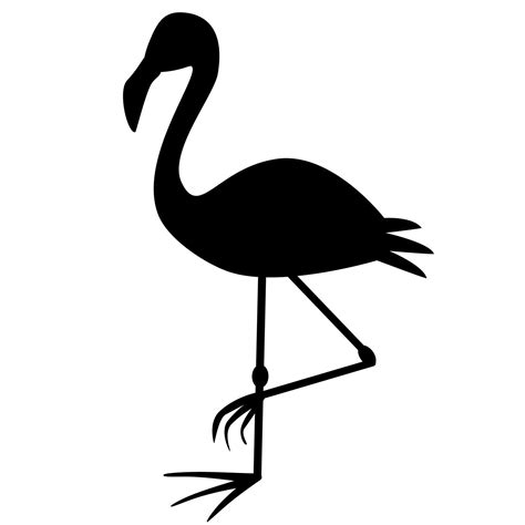 Cute flamingo isolated. 6554412 Vector Art at Vecteezy