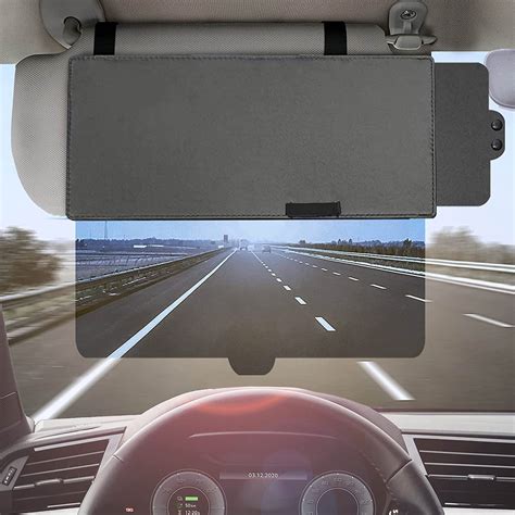 EcoNour Polarized Sun Visor Extender for Car | Anti-Glare Car Visor ...