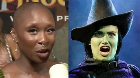 Cynthia Erivo On Tackling Idina Menzel's 'Wicked' Songs - YouTube