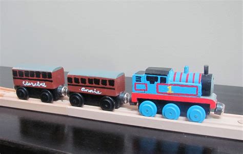 Handmade Wooden Toy Train-Thomas the Train by JLKOriginals on Etsy