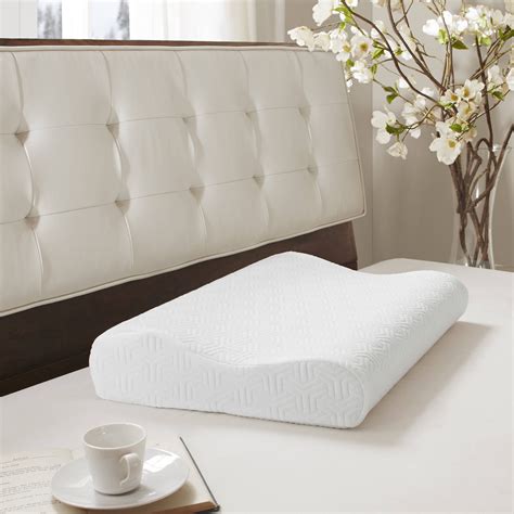 Sleep Philosophy Gel Memory Foam Contour Pillow 16 x 24 inch - Walmart.com - Walmart.com