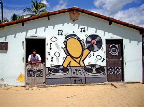 DJ Music Pictures Graffiti Wall ~ MODERN GRAFFITI