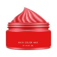 Bobasndm 30ML Colorful Hair Wax Fast Coloring Disposable Non-irritating Non-Greasy DIY Stylish ...