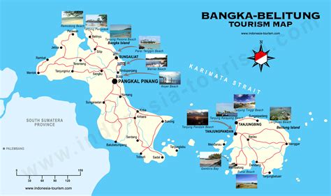 Bangka Belitung Map - Peta Bangka Belitung