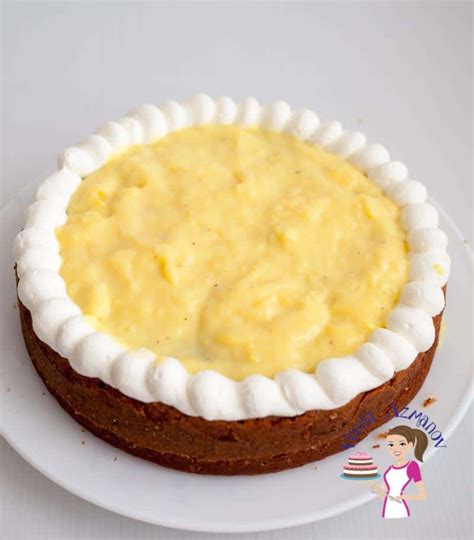 custard cake filling easy