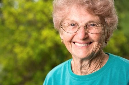 A happy, healthy old lady smiling. | San Diego Homecare