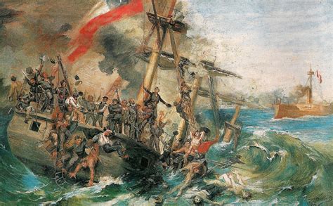 Archivo:Combate Naval de Iquique - Nicolás Guzmán.jpg - Wikipedia, la enciclopedia libre