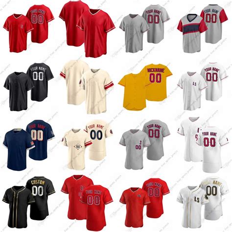 2023 Angels Custom Baseball Jerseys: Ohtani, Drury, Lamb, Neto, Rengifo, Urshela, Phillips ...