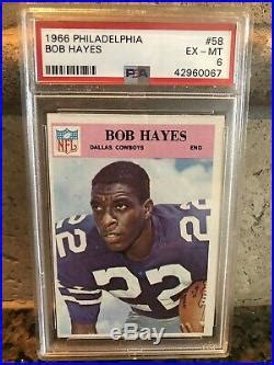 1966 Philadelphia Bob Hayes Rookie RC PSA 6 Bullet Bob » Dallas Cowboys ...