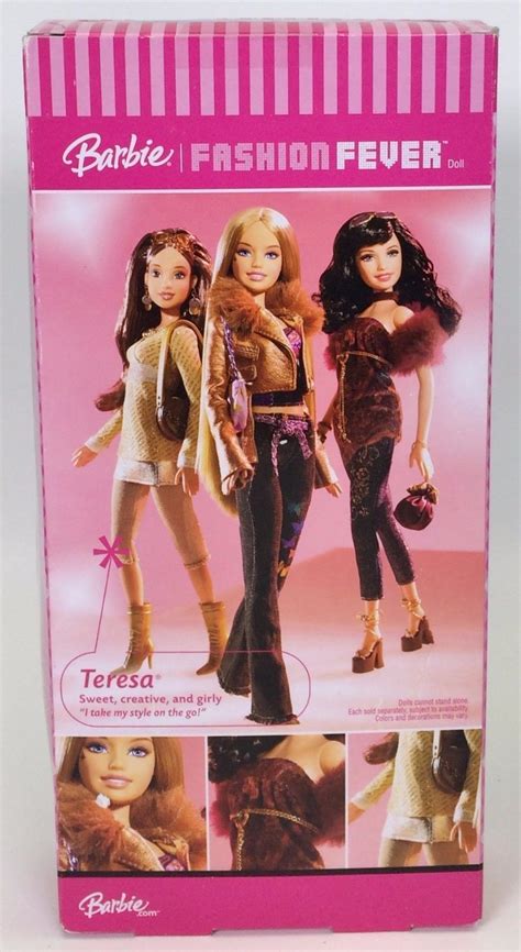 2007 BARBIE FASHION FEVER TERESA GOLD OUTFIT NRFB | eBay | Barbie ...