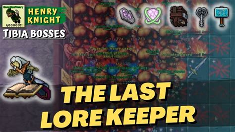 TIBIA BOSSES #73 COMO FAZER O BOSS THE LAST LORE KEEPER (FORGOTTEN KNOWLEDGE QUEST) - YouTube