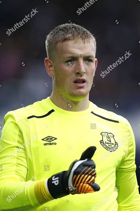 Everton Goalkeeper Jordan Pickford Gives Thumbs Editorial Stock Photo - Stock Image | Shutterstock