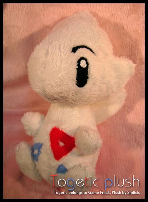 Togetic plush by Siplick on DeviantArt