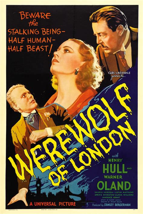 Auction Your 1935 Werewolf of London One Sheet Style C Movie Poster