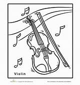 Violin  Worksheet Educationcom sketch template