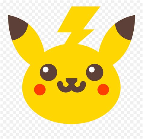 Pikachu Face Png Picture - Transparent Pikachu Icon Emoji,Pikachu Emoji ...