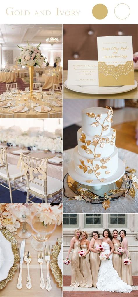 jun | Gold wedding theme, Wedding color schemes gold, Wedding colors