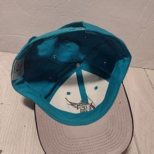 Accessories | Vintage 9s Genuin Merchandise Blockhead Florida Marlins Snapback Logo Hat Cap ...