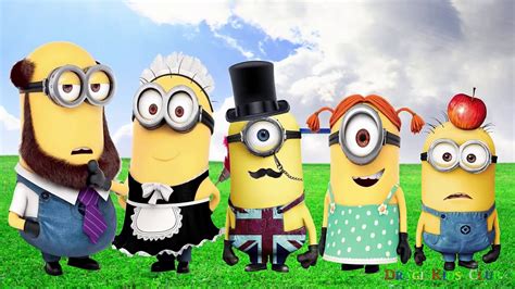 Finger Family Minions | Nursery Rhymes Song | Minions Finger Family for ...