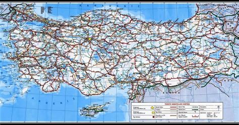 Türkiye Haritaları: Türkiye Yol Haritası