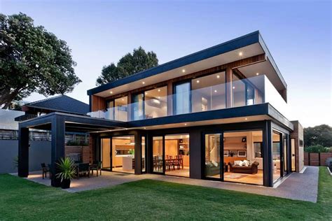 Modern New Zealand House by Creative Arch, Opens up to Sea Views