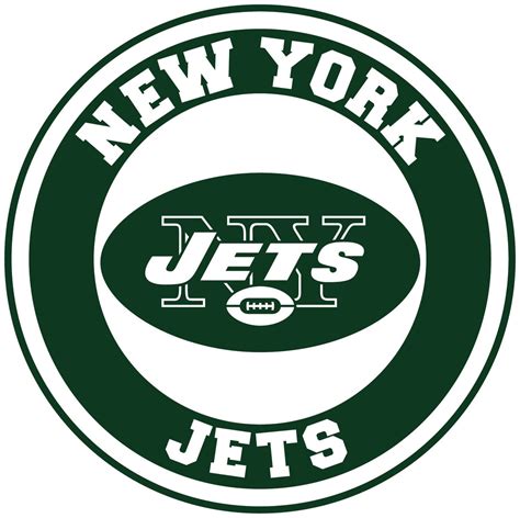 New York Jets Circle Logo CUSTOMIZABLE NY Jets Logo Made Out - Etsy