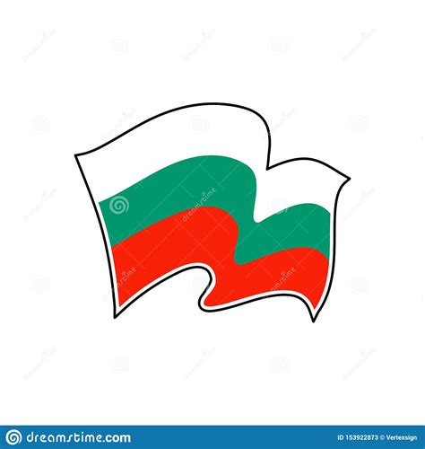 Bulgaria National Flag. Vector Illustration Stock Vector - Illustration ...