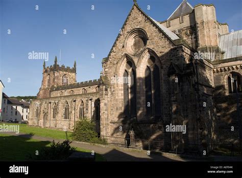 Bangor Cathedral, Gwynedd, North Wales Stock Photo - Alamy