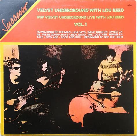 The Velvet Underground With Lou Reed - 1969 Velvet Underground Live ...