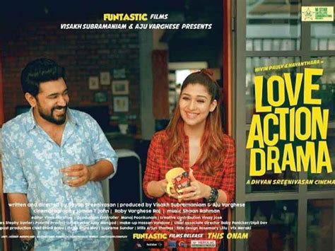 'Love Action Drama' Movie Poster: Nivin Pauly and Nayanthara comes together for the first time ...